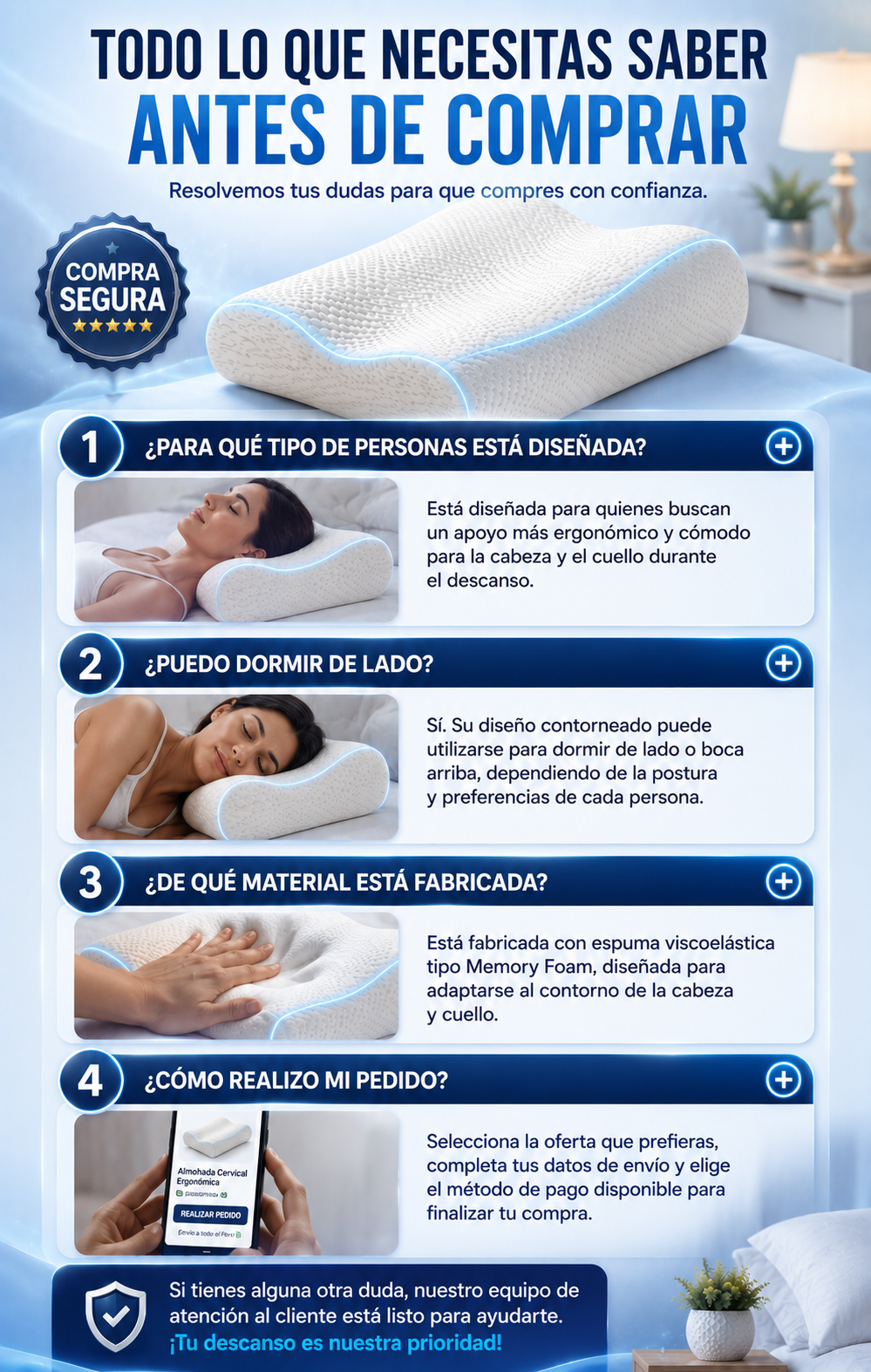 Almohadas Ortopedicas
