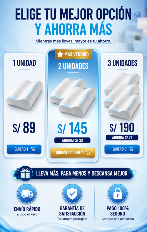 Almohadas Ortopedicas