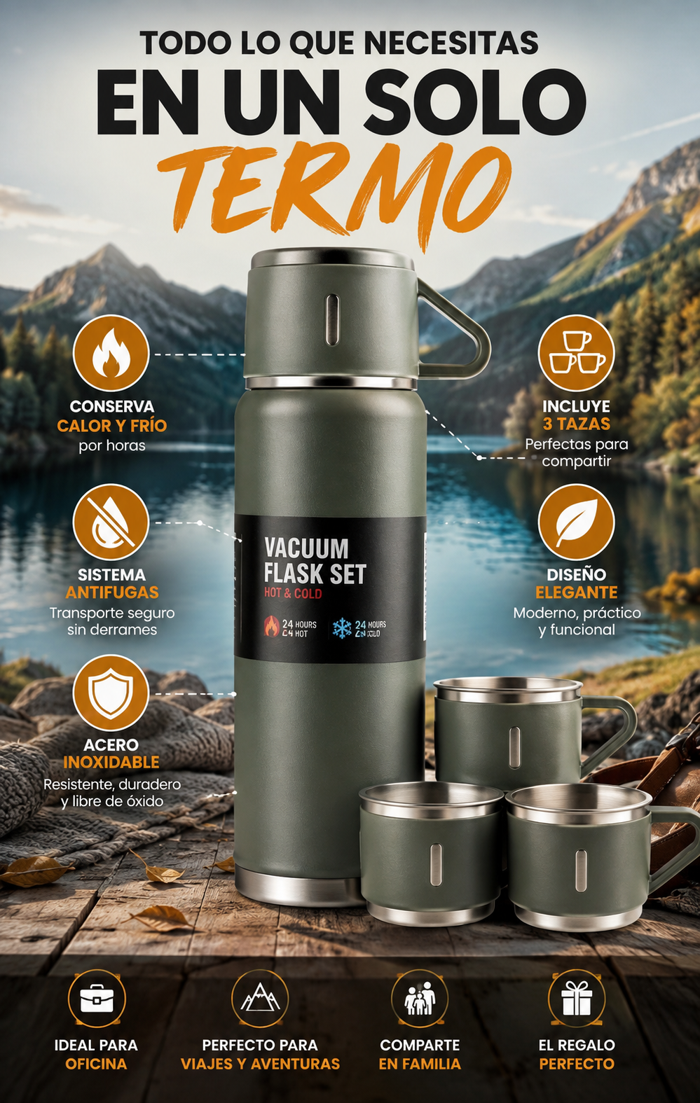 Termo Vacuum Set 500 Ml